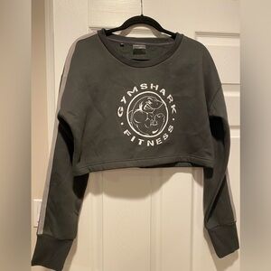 Gymshark Legacy Fitness Sweater - Washed Black, Large